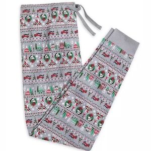 Disney Parks New Mickey Mouse Christmas Jogger Sleep Pants